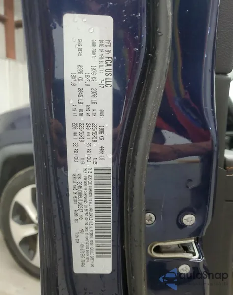 2018 Jeep Compass Latitude from USA, damaged, VIN 3C4NJCBB9JT102517